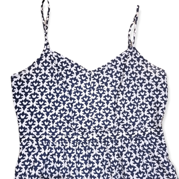 J.  Crew Blue and White Sundress - Picture 1 of 9